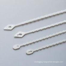 Knot Nylon Cable Tie with White